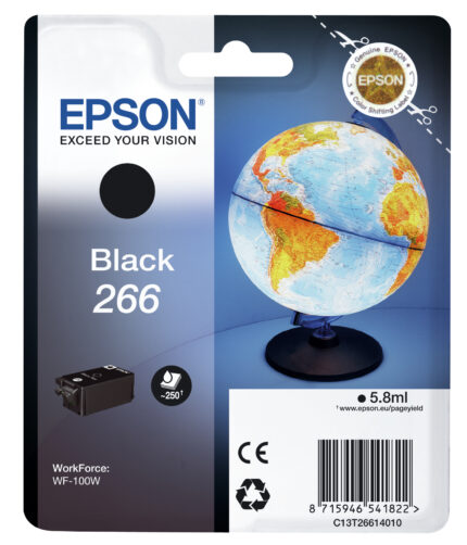 Tinta original Epson T266 negro C13T26614010 5.8ML