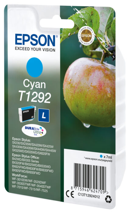 Tinta original Epson T1292 cian C13T12924012 7ML