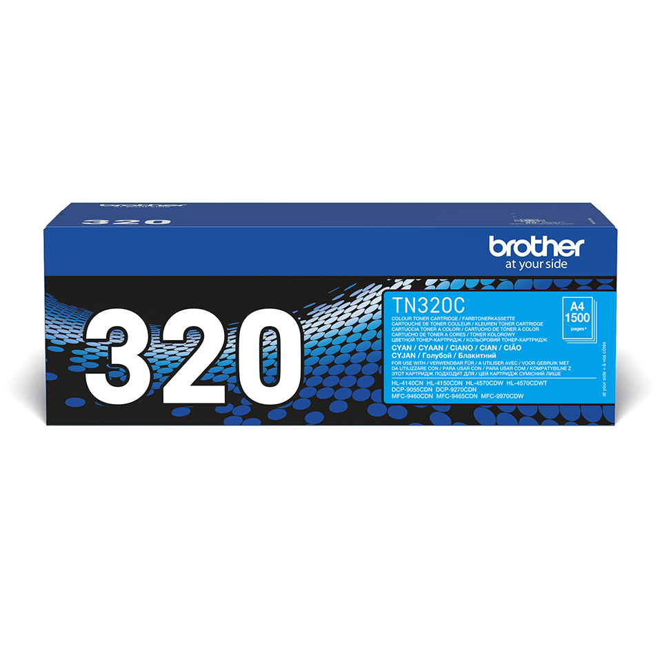 Tóner original Brother TN320C cian 1.500 páginas Tóner original Brother TN320C cian 1.500 páginas - Imagen 1