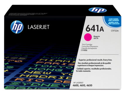 Tóner original HP C9723A magenta 641A 8.000 páginas