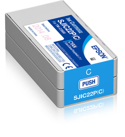 Tinta original Epson SJIC22P cian 32.5ML