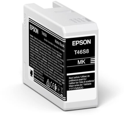 Tinta original Epson T46S8 negro mate C13T46S800 25ML