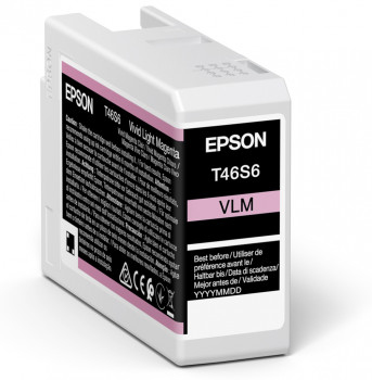 Tinta original Epson T46S6 magenta claro vivo C13T46S600 25ML