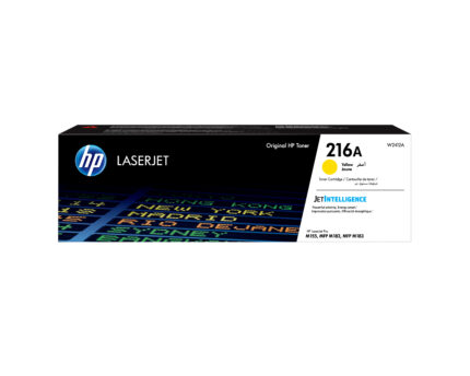 Tóner original HP W2412A 216A amarillo 850 páginas