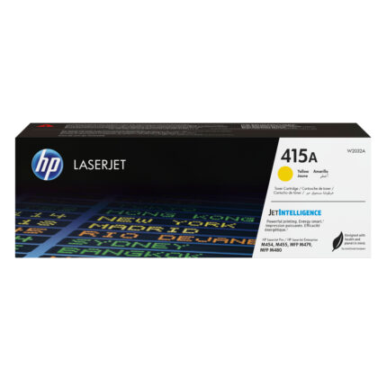 Tóner original HP W2032A 415A amarillo 2.100 páginas