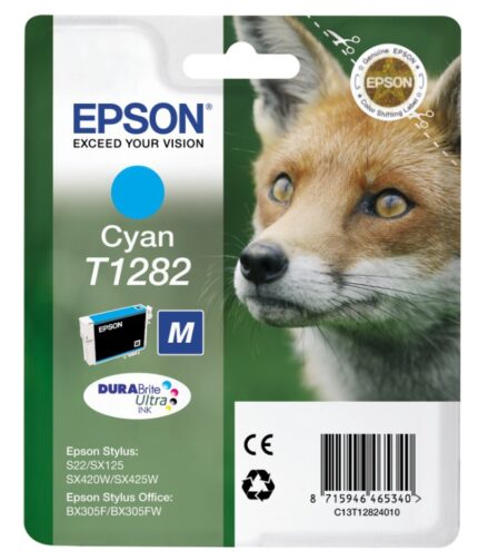 Tinta original Epson T1282 cian C13T12824020 3.5ML