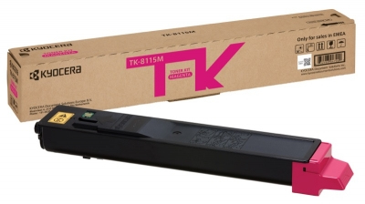 Tóner original Kyocera TK-8115M magenta 6.000 páginas
