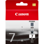 Tinta original Canon PGI7 negro 25ML