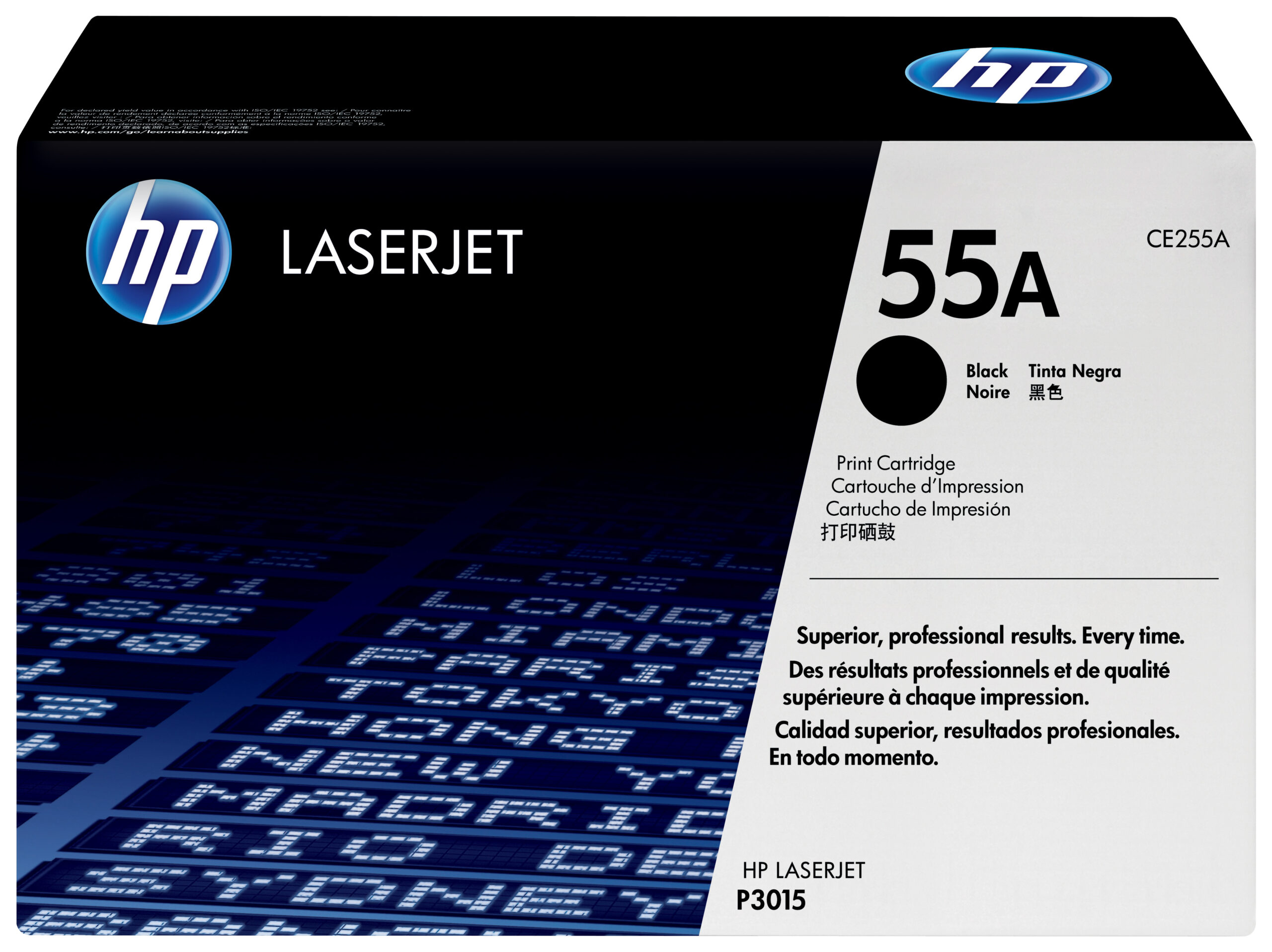 Tóner original HP CE255A negro 55A 6.000 páginas Tóner original HP CE255A negro 55A 6.000 páginas - Imagen 1
