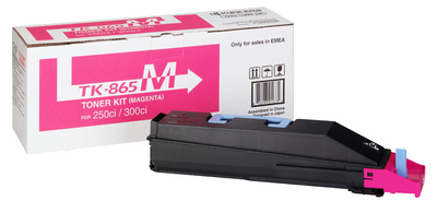 Tóner original Kyocera TK-865M magenta 12.000 páginas