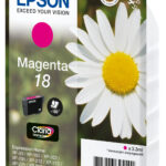 Tinta original Epson T1803 magenta C13T18034022 3.3ML - con alarma