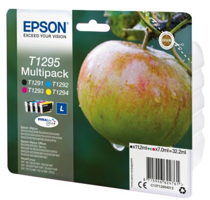Tinta original Epson T1295 multipack 5 colores C13T12954012