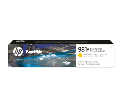 Tinta original HP N981Y amarillo L0R15A 182.5ML