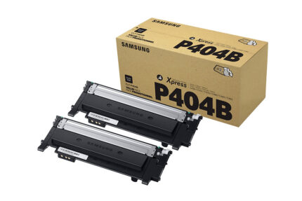 Pack 2 tóner originales Samsung CLT-P404B negro 1.500 páginas