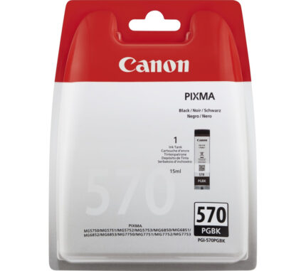 Tinta original Canon PGI570 negro 15ML - caja seguridad