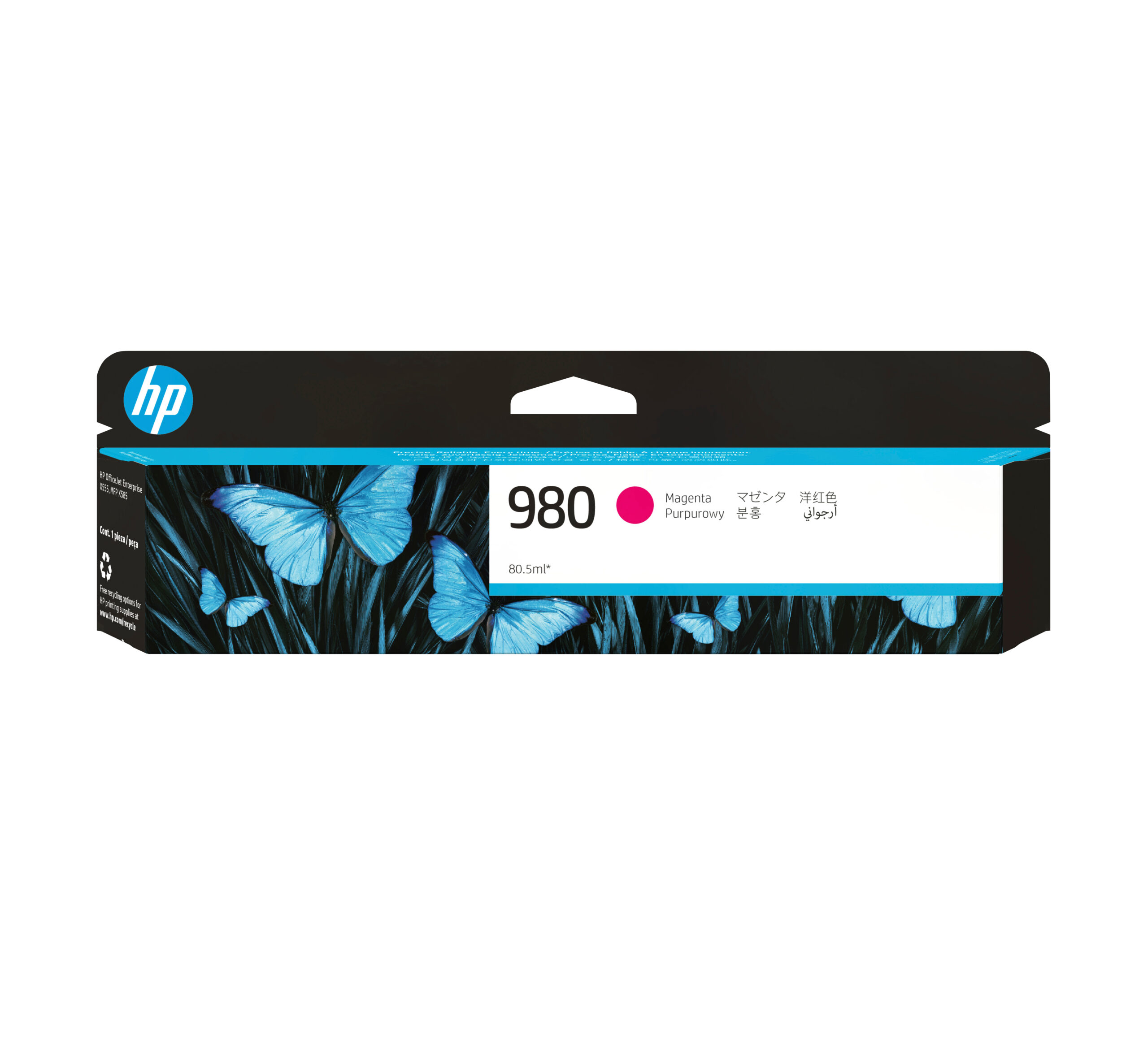 Tinta original HP N980 magenta D8J08A 110ML Tinta original HP N980 magenta D8J08A 110ML - Imagen 1