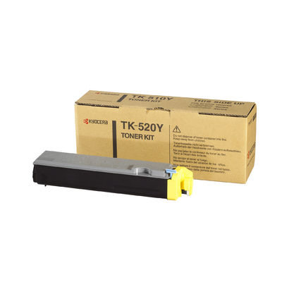 Tóner original Kyocera TK-520Y amarillo 4.000 páginas