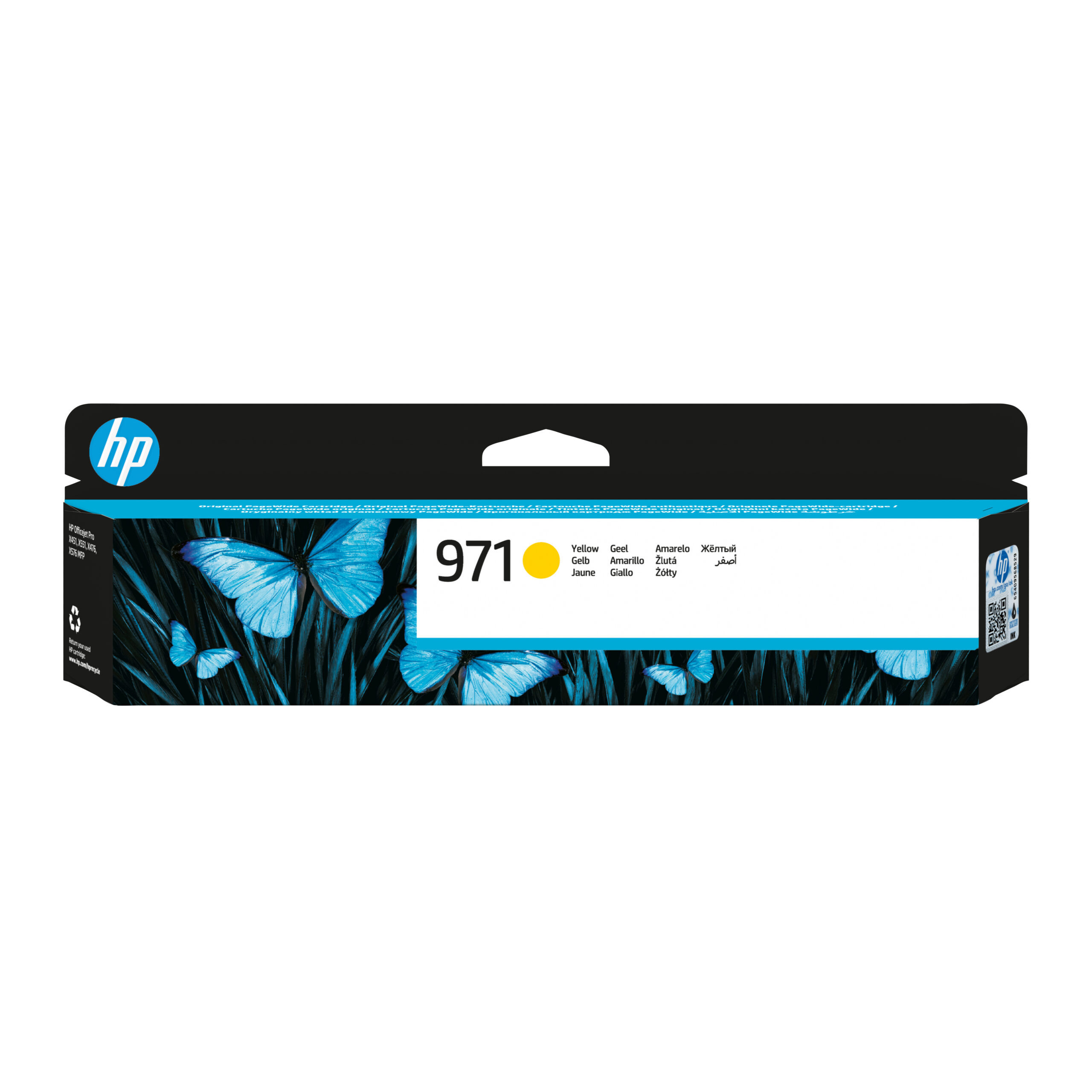 Tinta original HP N971 amarillo CN624AE 24.5ML Tinta original HP N971 amarillo CN624AE 24.5ML - Imagen 1