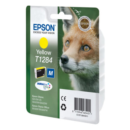 Tinta original Epson T1284 amarillo C13T12844011 3.5ML