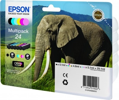 Tinta original Epson T2428 multipack 6 colores C13T24284010