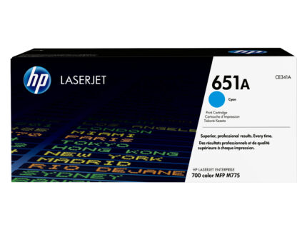 Tóner original HP CE341A cian 651A 16.000 páginas
