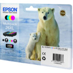 Tinta original Epson T2636 xl multipack 4 colores C13T26364010