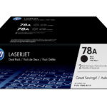 Pack 2 unidades tóner originales HP CE278AD negro 78A 4.200 páginas