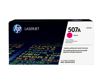 Tóner original HP CE403A magenta 507A 6.000 páginas