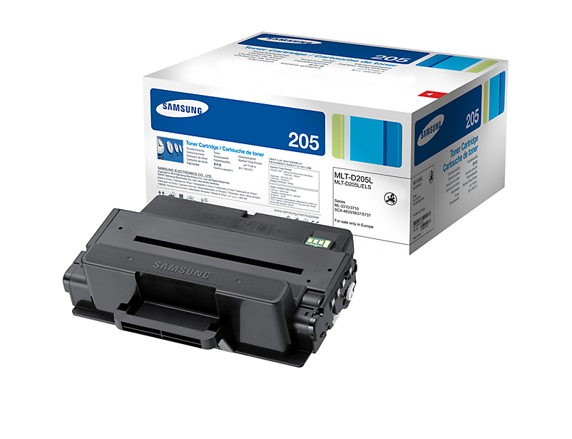 Tóner original Samsung MLT-D205L negro 5.000 páginas Tóner original Samsung MLT-D205L negro 5.000 páginas - Imagen 1