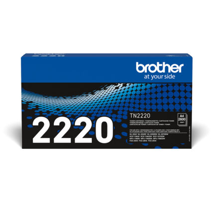 Tóner original Brother TN2220 negro 2.600 páginas