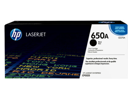 Tóner original HP CE270A negro 650A 13.500 páginas