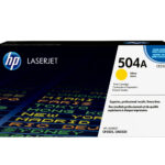 Tóner original HP CE252A amarillo 504A 7.000 páginas