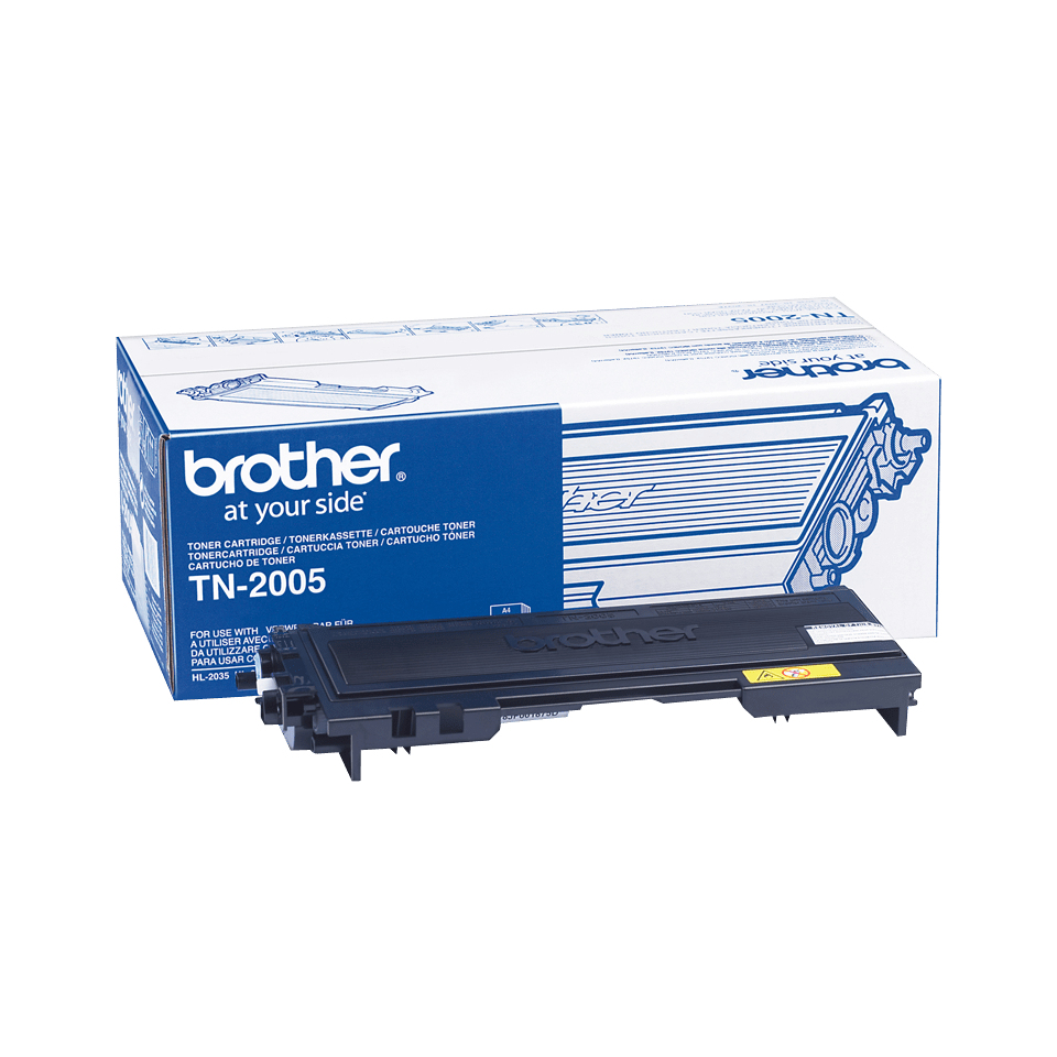 Tóner original Brother TN2005 negro 1.500 páginas Tóner original Brother TN2005 negro 1.500 páginas - Imagen 1