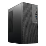 Caja numen 500 pro micro ATX Unykach 17 litros type c color negro sin fuente de alimentacion