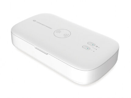 Caja uv esterilizadora cargador wireless 10W Conceptronic ciro