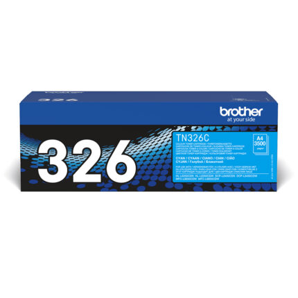 Tóner original Brother TN326C cian 3.500 páginas