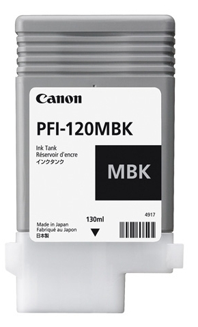 Tinta original Canon PFI-120MBK negro mate 130ML