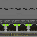 NETGEAR GS305EPP Gestionado L2/L3 Gigabit Ethernet (10/100/1000) Energía sobre Ethernet (PoE) Negro