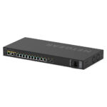 NETGEAR GSM4212P Gestionado L2/L3 Gigabit Ethernet (10/100/1000) Energía sobre Ethernet (PoE) 1U Negro
