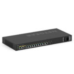 NETGEAR GSM4212P Gestionado L2/L3 Gigabit Ethernet (10/100/1000) Energía sobre Ethernet (PoE) 1U Negro