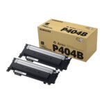 Pack 2 tóner originales Samsung CLT-P404B negro 1.500 páginas