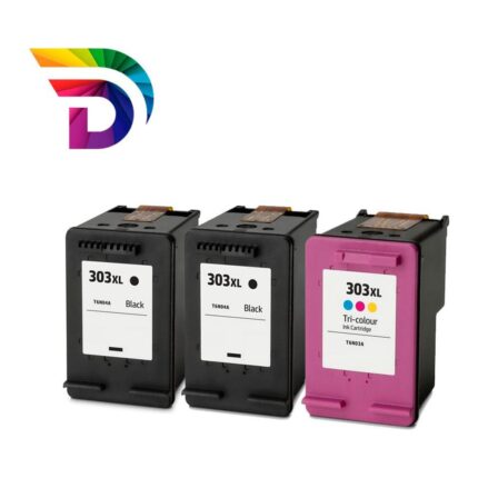 Pack Tintas recicladas Dayma para HP N303 XL – 2 Negras + 1 Color