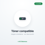 Toner genérico para BROTHER TN2120 / Ricoh SP1200SF / Negro 2600 pag.