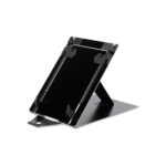 R-Go Tools Soporte para tablet y portátil R-Go Riser Duo, apto para pantallas de 10-22 pulgadas, negro
