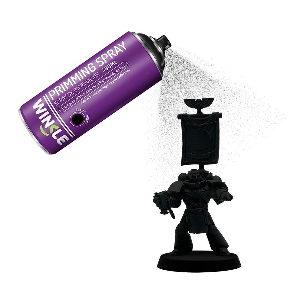 Spray imprimacion Winkle Negro / 400ML Spray imprimacion Winkle Negro / 400ML