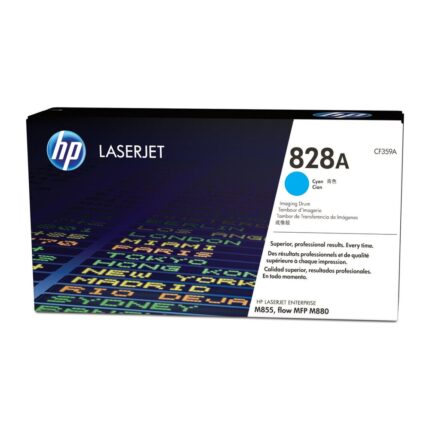 Tambor original HP CF359A cian 828A 30.000 páginas
