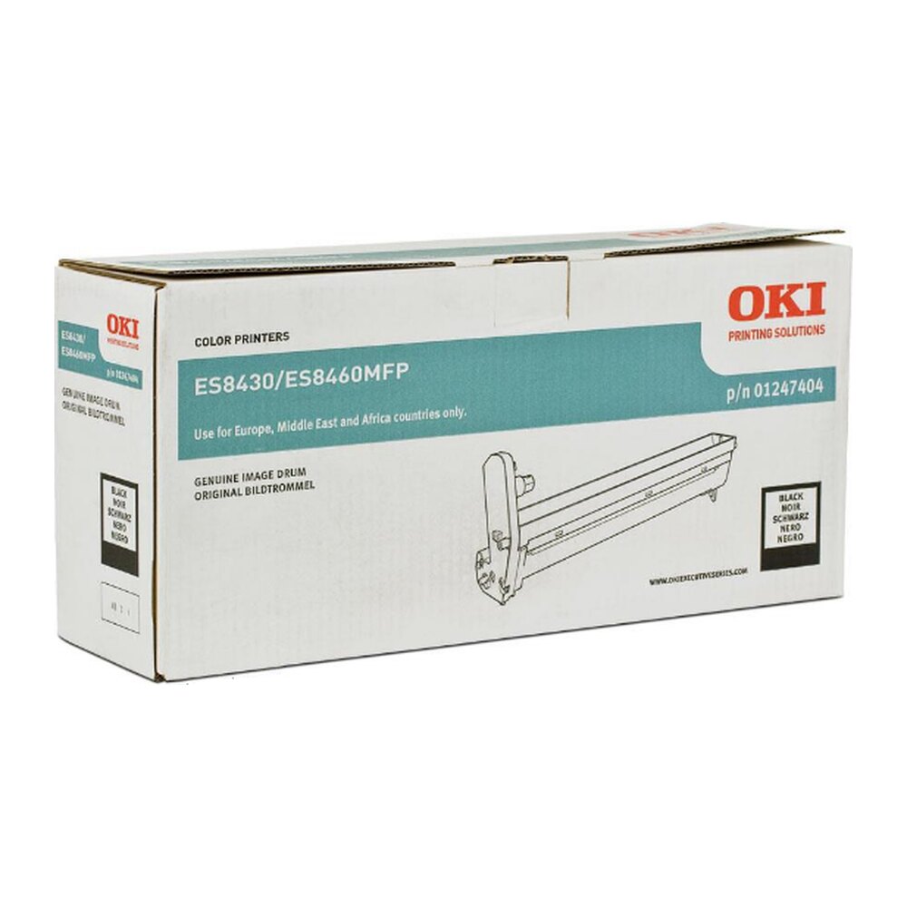 Tambor original Oki 01247404 negro 20.000 páginas Tambor original Oki 01247404 negro 20.000 páginas