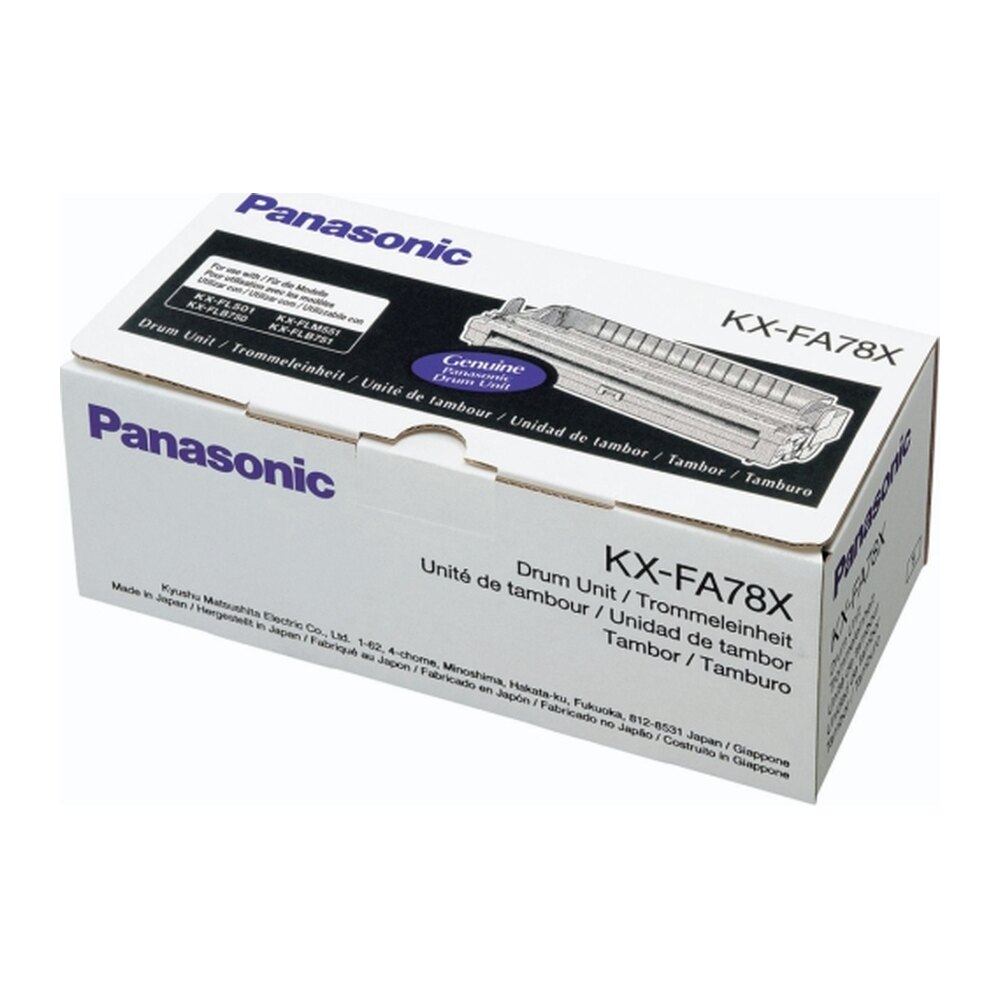 Tambor original panasonic KX-FA78X negro 6.000 páginas Tambor original panasonic KX-FA78X negro 6.000 páginas