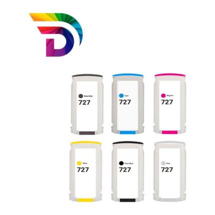 Tinta compatible Dayma para HP N727 XL Negro Mate 130ML.