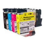 Tinta genérica para BROTHER LC521 Negra